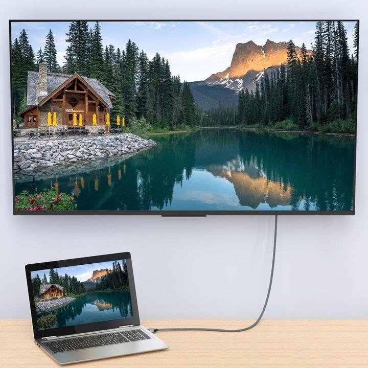 Produktbild Wozinsky cable HDMI 2.1 8K 60 Hz 48 Gbps / 4K 120 Hz / 2K 144 Hz 1 m Silver (WHDMI-10) (1 m, HDMI)