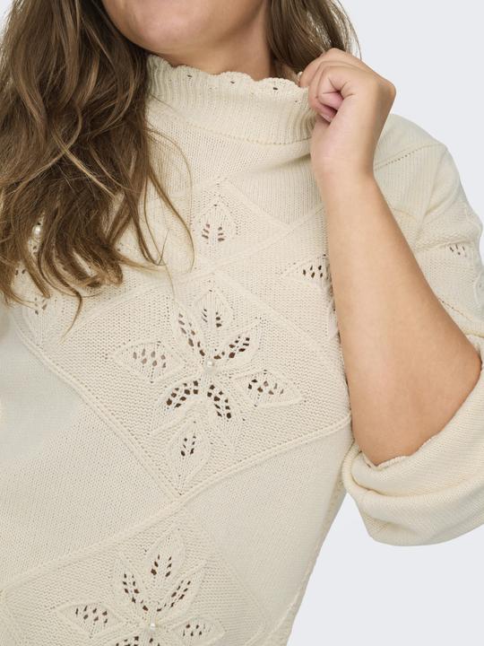 Actual product image Only Knit Fit High Closed Curve Pullover Knitted jumper (S)