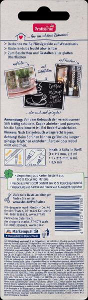 Produktbild dm Profissimo Kreidestifte (Weiss, 2 x)