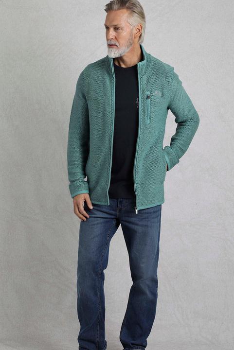 Actual product image Weird Fish Mens Transom Zip Macaroni Eco Friendly Jacket (XL)