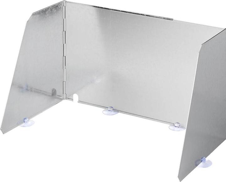 ProPlus Pare-vent pour cuisinier 3 pièces acier pliable + extensible