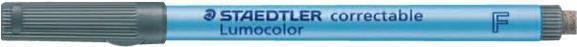 Produktbild Staedtler Folienstift Lumocolor correct F (Schwarz, 0.60 mm, 10 x)