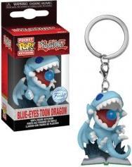 Actual product image Funko YU-GI-OH - Pocket Pop Keychains - Dragon Toon aux Yeux Bleus (Attack)