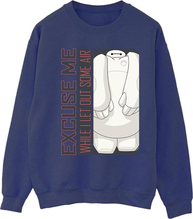 Disney Big Hero 6 Baymax Excuse Me Some Air Sweatshirt (XL)