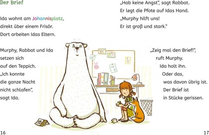Produktbild Die Schule der magischen Tiere ermittelt 1: Der grüne Glibber-Brief (Zum Lesenlernen) (Deutsch, Margit Auer, Nina Dulleck, 2020)