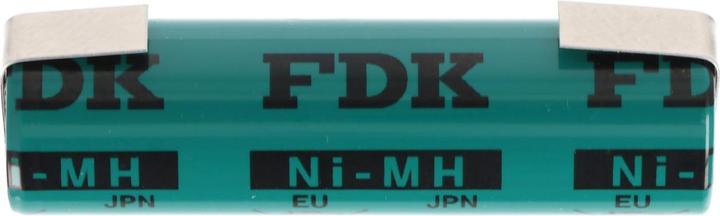 Actual product image Sanyo Akku Flat Top, Lötfahne U-FORM (1 pcs., AA, 1650 mAh, Rechargeable battery)