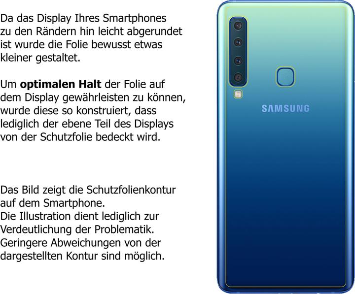 Produktbild Dipos Displayschutzfolie Antireflex (6 Stück, Samsung Galaxy A9 (2018))