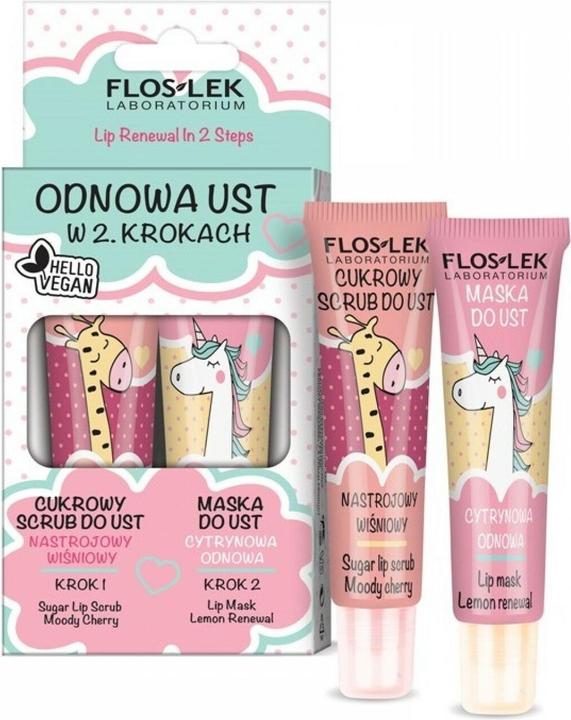 Actual product image Floslek Vege Lip Care Renewal