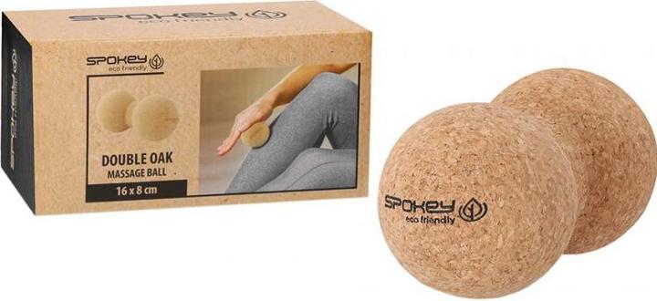 Actual product image Spokey Doppelmassageball aus Eiche