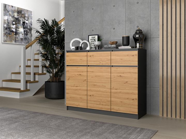 Image du produit Topeshop Commode (120 x 40 x 97 cm)