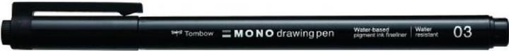 Actual product image Tombow Mono Drawing Pen (Black, 1 x)