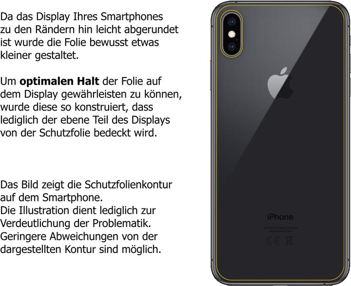 Produktbild Dipos Displayschutz Anti-Shock (2 Stück, Apple iPhone XS Max)