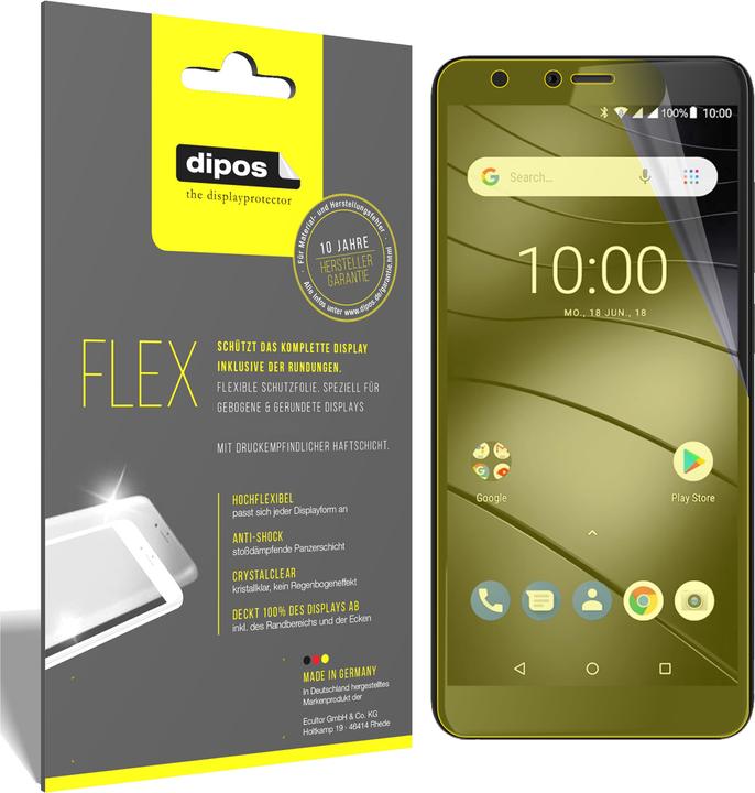 Produktbild Dipos Displayschutzfolie Full-Cover 3D (3 Stück, Gigaset GS100)