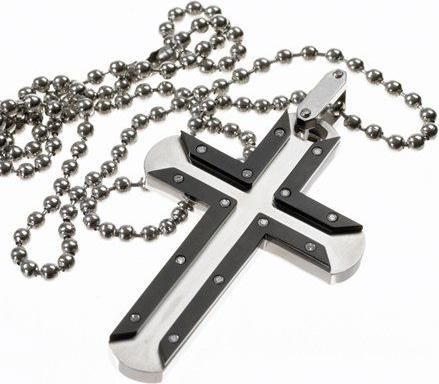 Simmons Jewelry Co. Anhänger Kreuz - DPG1397DIABK