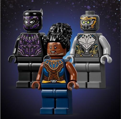 Actual product image LEGO Black Panthers Dragonfly (76186, LEGO Marvel)