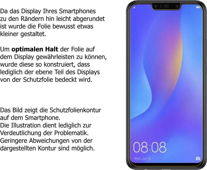 Actual product image Dipos Screen Protector Anti-Shock (2 Piece, Huawei P Smart+)