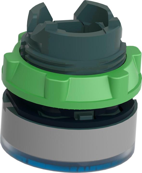 Actual product image Schneider Electric Illuminated pushbutton, front, grooved, ZB5AW363SC0