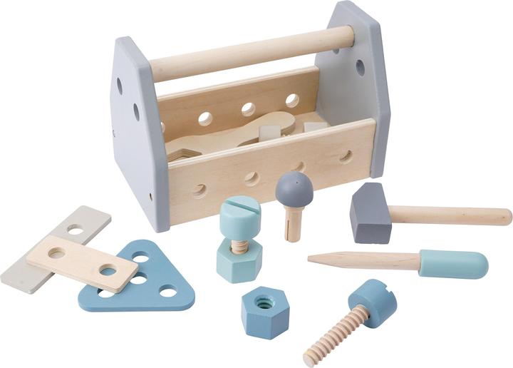 Produktbild Activity Board Giftware Holz-Werkzeugkasten-Spielset, Bau- und Konstruktions-Rollenspielset, ab 18 Monaten