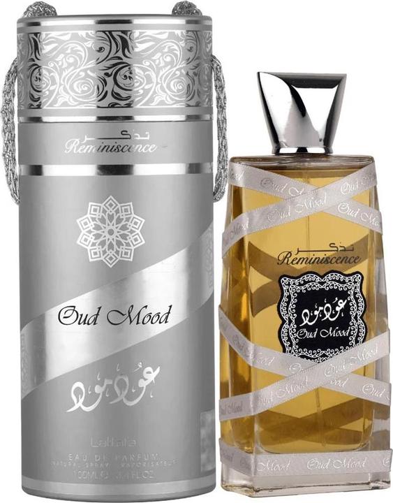 Actual product image Lattafa Perfumes Oud Mood Reminiscence by Eau De Parfum Spray (Unisex) 100 ml (Eau de parfum, 100 ml)
