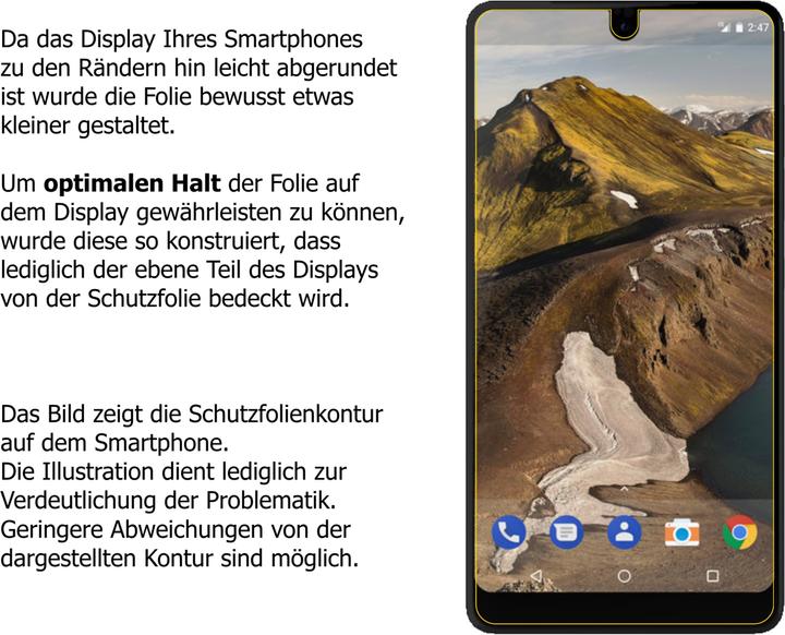 Actual product image Dipos Screen Protector Anti-Glare (6 Piece, Essential Phone)