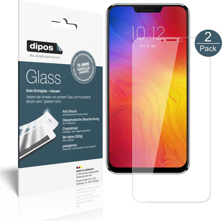 Produktbild Dipos Displayschutz Anti-Shock (2 Stück, Lenovo Z5)
