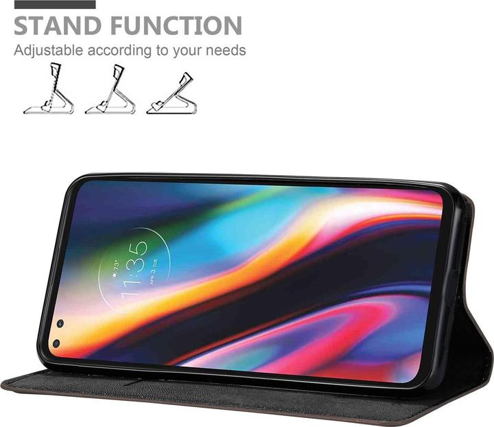 Immagine prodotto Cadorabo Copertina magnetica invisibile del libro (Motorola Moto G 5G Plus)