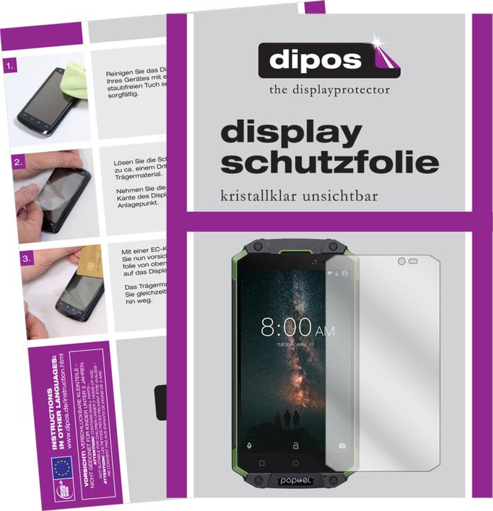 Immagine prodotto Dipos Pellicola Protettiva (2 Pezzo/i, Portel P9000 Max)