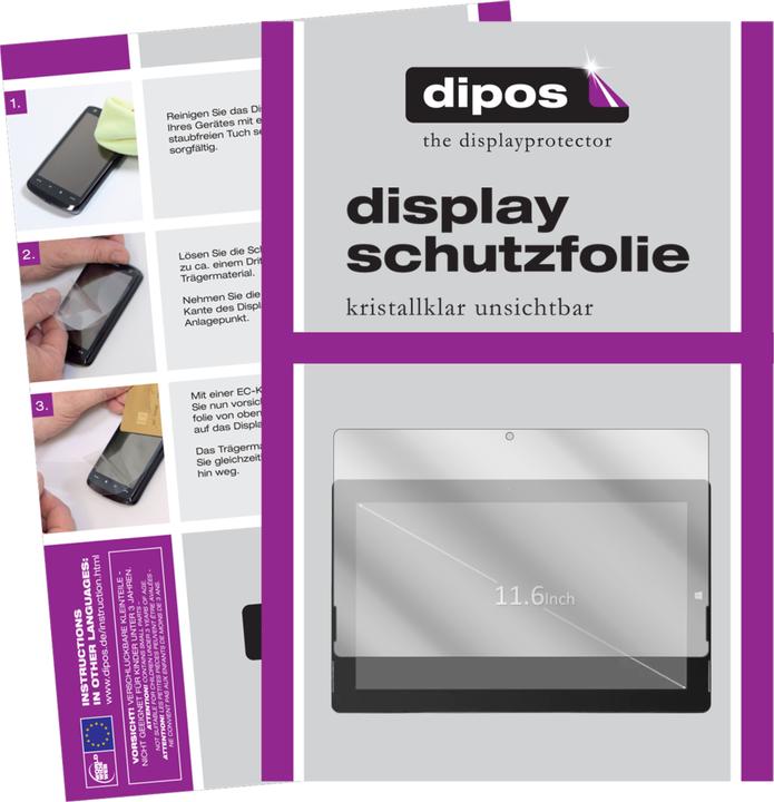 Image du produit Dipos Film de Protection d’écran Crystalclear (2 pièce(s), Ezpad 6 Plus)