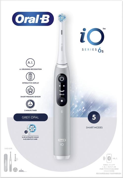 Produktbild Oral-B iO 6S Erwachsener Vibrierende Zahnbürste (Oszillierende Zahnbürste)