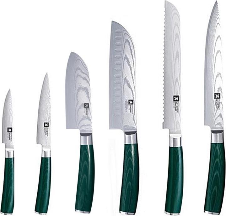 Produktbild Richardson Sheffield MIDORI Santokumesser 7", dunkelgrün (17 cm)