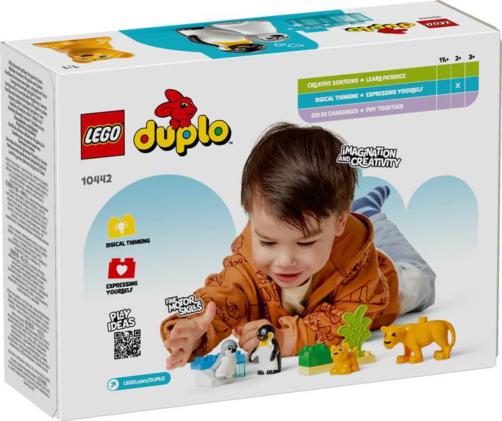 Produktbild LEGO Wildtier-Familien: Pinguine und Löwen (10442)