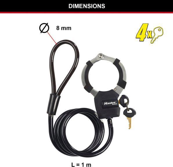 Produktbild Master Lock Street Cuff 8275 (100 cm)