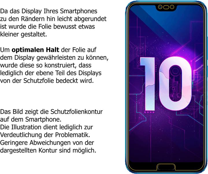 Image du produit Dipos Film de Protection d’écran Anti-Shock (2 pièce(s), HTC 10)