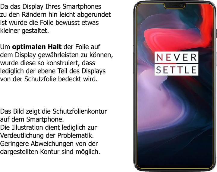 Actual product image Dipos Screen Protector Crystalclear (2 Piece, OnePlus 6)