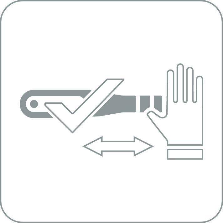 Actual product image Gedore 8565-01 Torque spanner DREMOMETER AL 8-40 Nm (3/8", 8 Nm, 40 Nm)