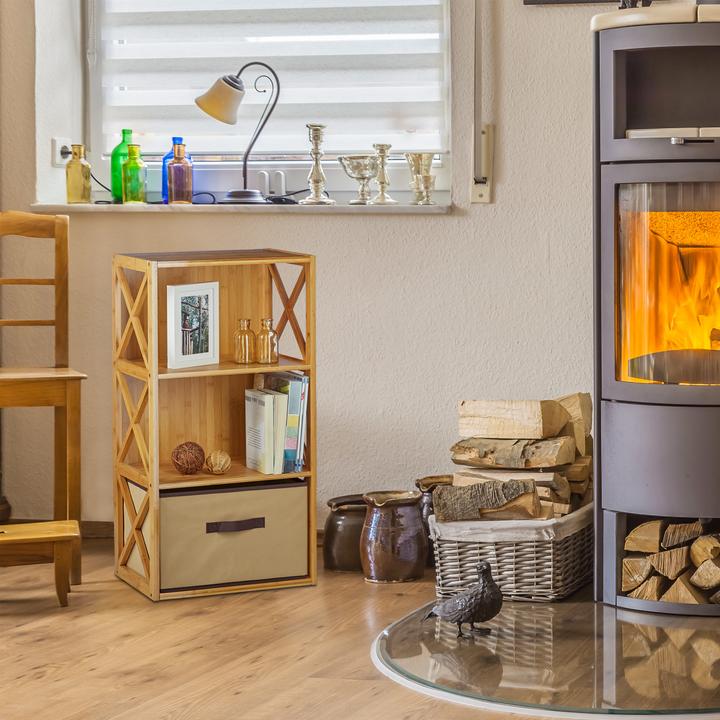 Immagine prodotto Relaxdays Scaffale con cestino