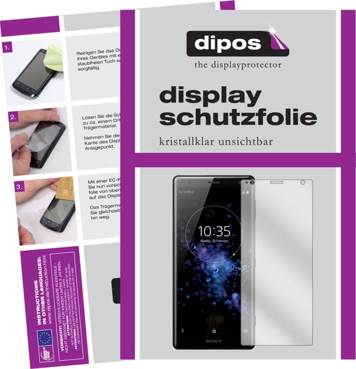 Dipos Film de Protection d’écran Crystalclear (5 pièce(s), Sony Xperia XZ2 Compact)