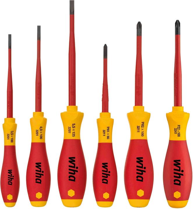 Produktbild Wiha SoftFinish electric slimFix (Schlitz, Phillipps-Kreuzschlitz (PH), Pozidriv-Kreuzschlitz (PZ))