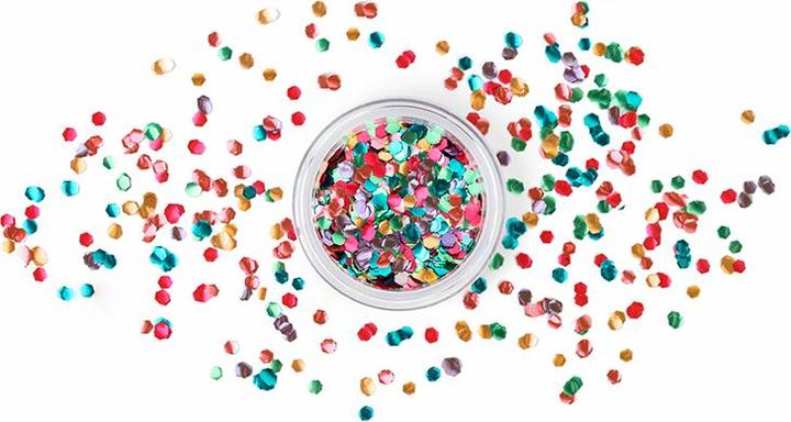 Immagine prodotto Partydeco Glitter per viso e corpo, 3g, mix (1 confezione / 1 pz.)