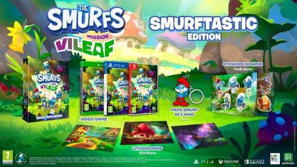 Produktbild Microids The Smurfs: Mission Vileaf - Smurftastic Edition PS4 (PS4, DE)