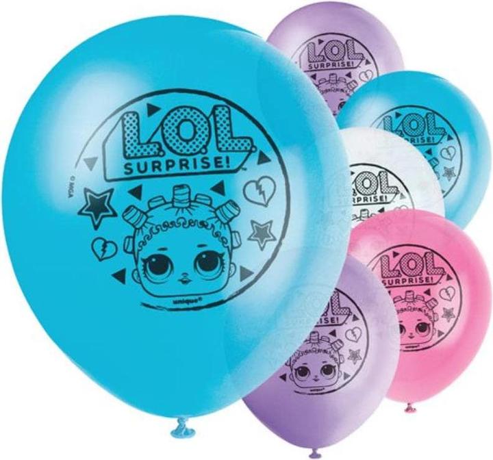Produktbild Unique Ballons LOL Surprise (8 x)