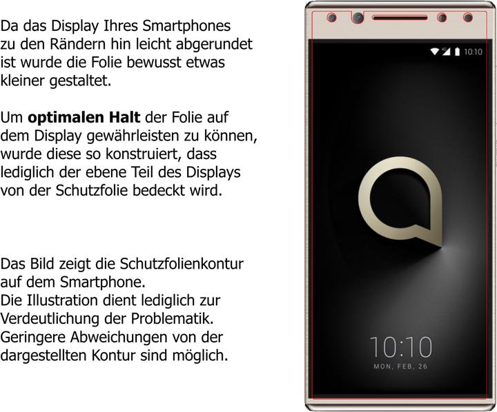Produktbild Dipos Displayschutz Anti-Shock (2 Stück, Alcatel 5)