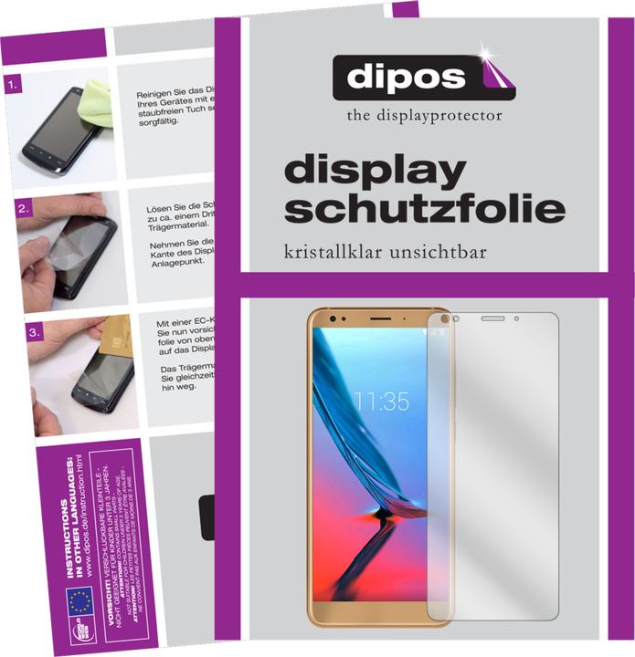 Image du produit Dipos Film de Protection d’écran Crystalclear (2 pièce(s), ZTE Blade V9)