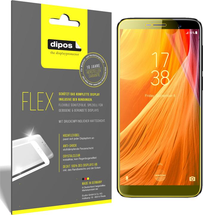 Image du produit Dipos Film de Protection d’écran Full-Cover 3D (3 pièce(s), Homtom s7)