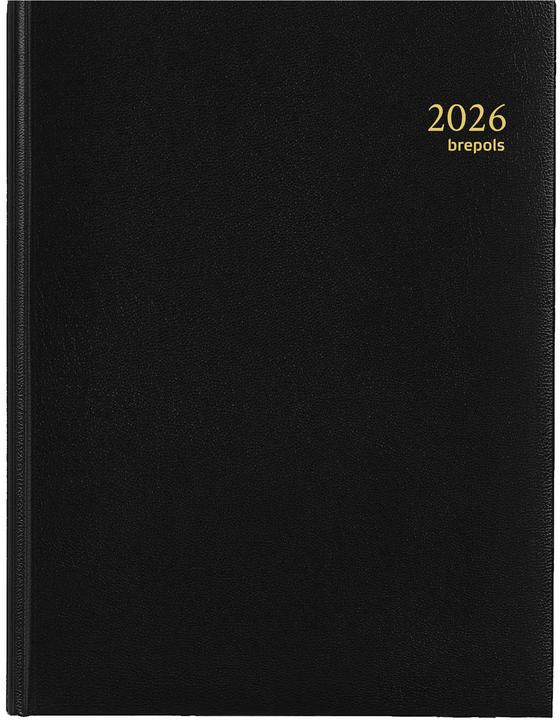 Image du produit Brepols Agenda Timing Lima 2022 137125601 noir 1W/2S, 17.1x22cm (17 x 22 cm, Néerlandais, Allemand, Français, Anglais)