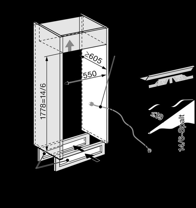 Produktbild Miele K 37582-55 iDF-1 (305 l)