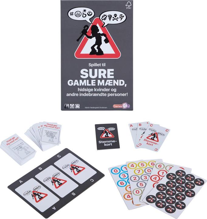 Actual product image Games4U Sure Gamle Maend (Dutch, English)