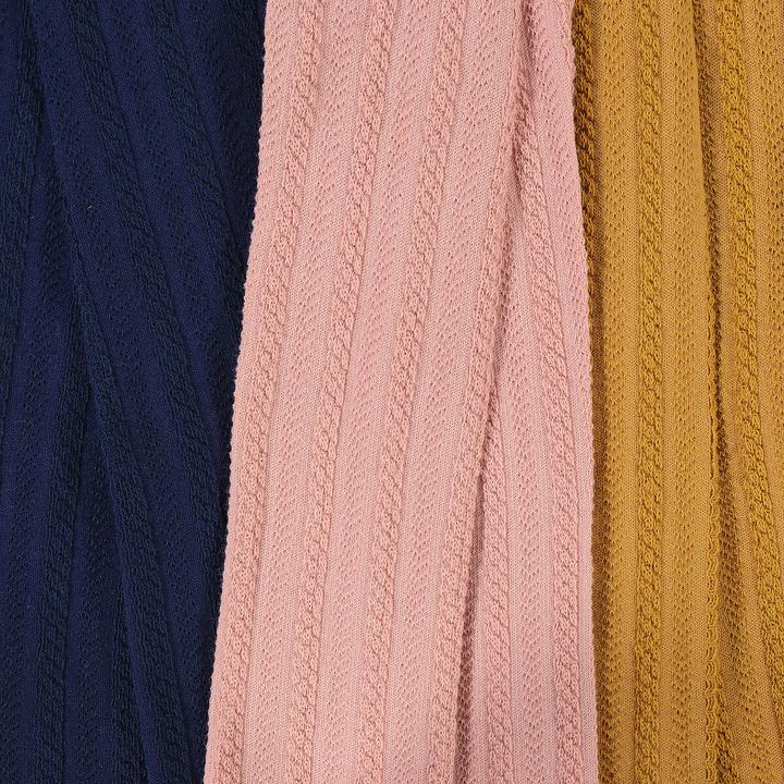 Produktbild La Redoute Collections 3er-Pack unifarbene Strumpfhosen mit Zopfmuster (27, 30)