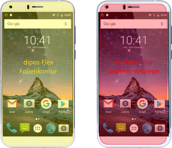 Produktbild Dipos Displayschutzfolie Full-Cover 3D (2 Stück, Cubot Manito)