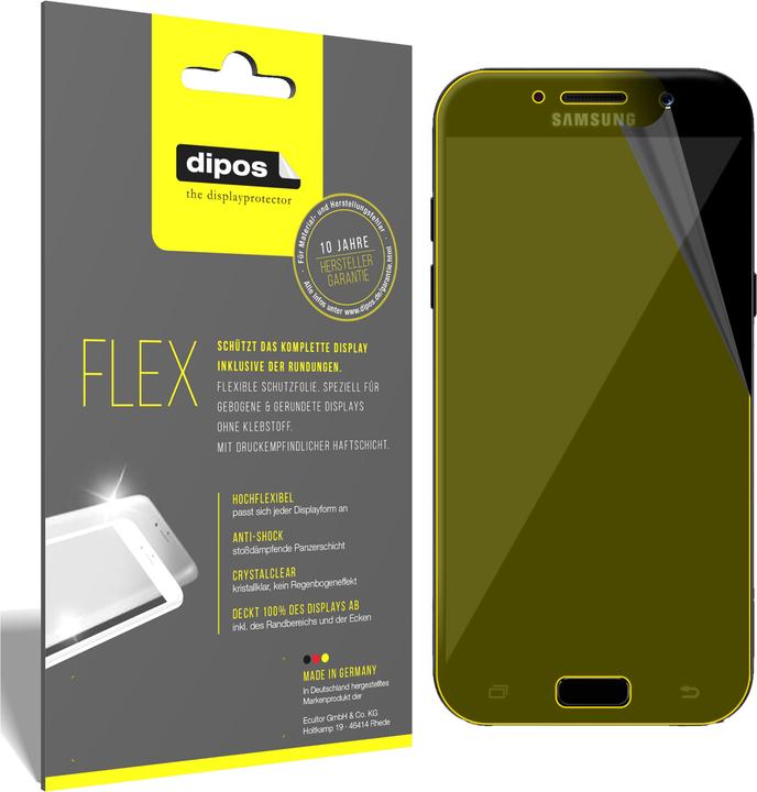 Actual product image Dipos Screen Protector Full-Cover 3D (3 Piece, Samsung Galaxy A3 (2017))